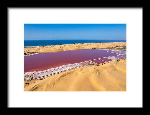 Lac Rose From Above