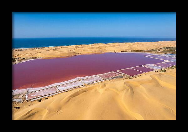 Lac Rose From Above