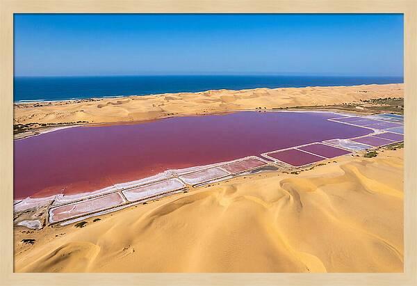 Lac Rose From Above