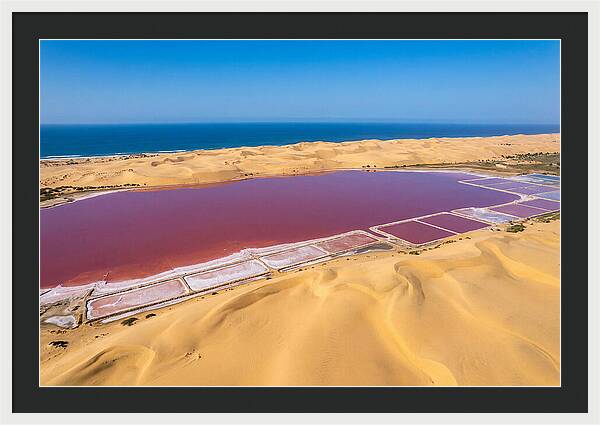 Lac Rose From Above