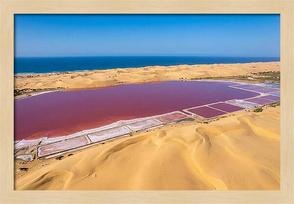 Lac Rose From Above