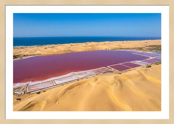 Lac Rose From Above