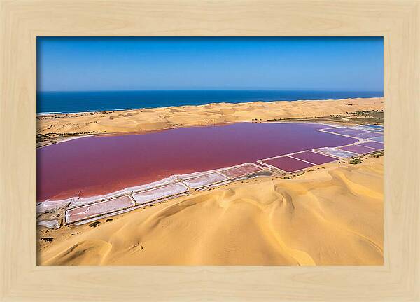 Lac Rose From Above
