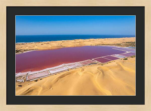 Lac Rose From Above