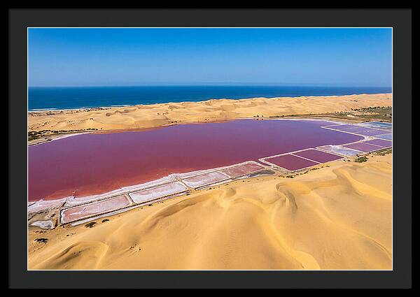 Lac Rose From Above