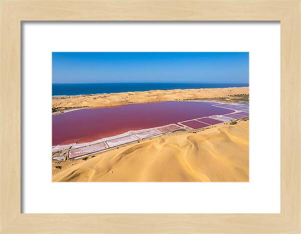 Lac Rose From Above