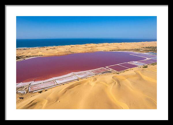 Lac Rose From Above
