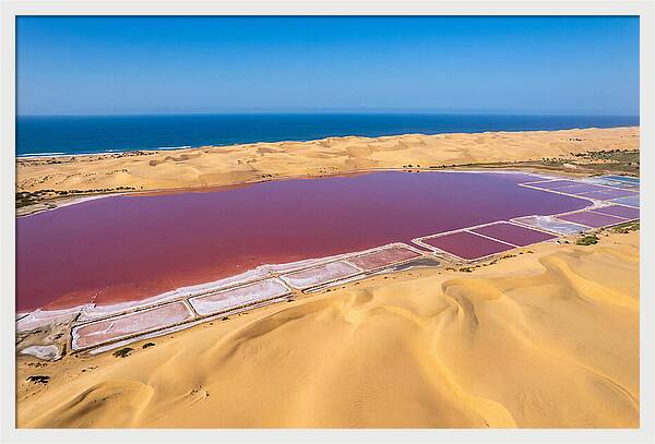 Lac Rose From Above