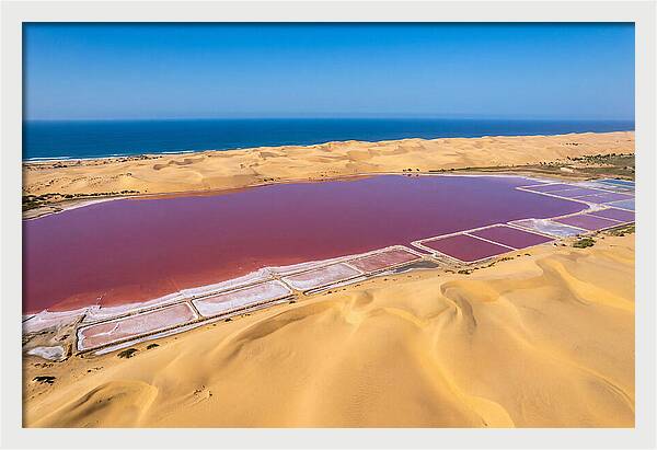 Lac Rose From Above