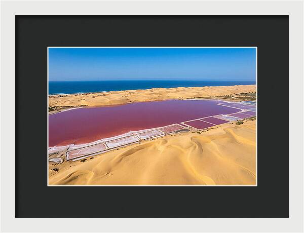 Lac Rose From Above