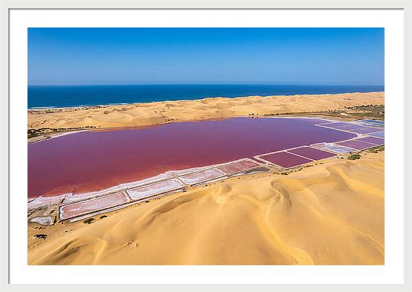 Lac Rose From Above
