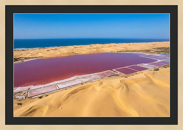 Lac Rose From Above