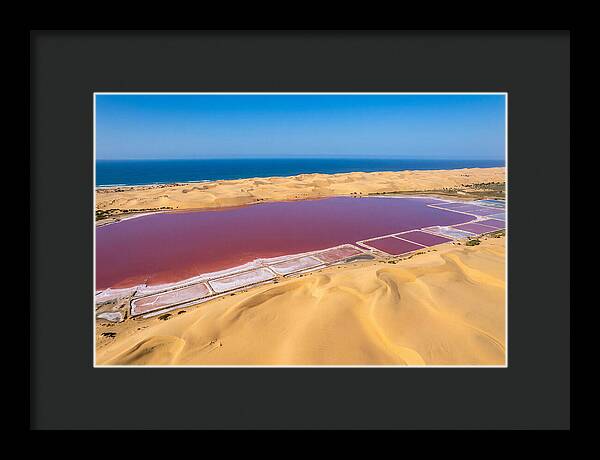 Lac Rose From Above