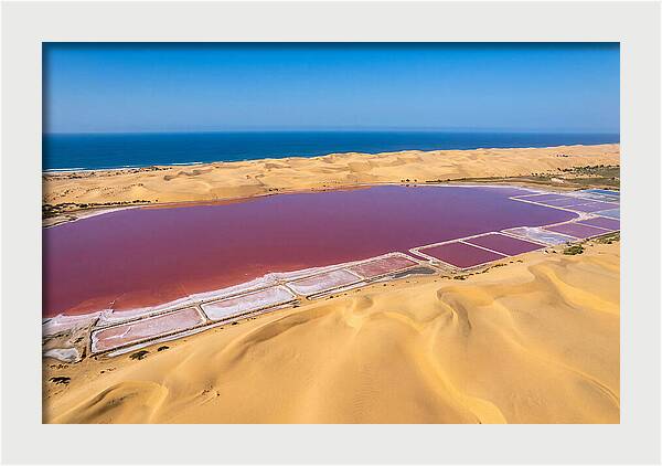 Lac Rose From Above