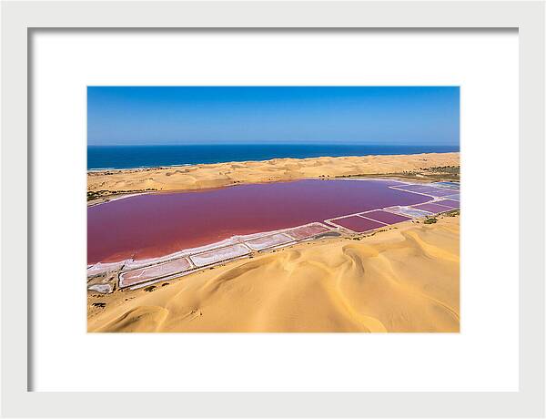 Lac Rose From Above