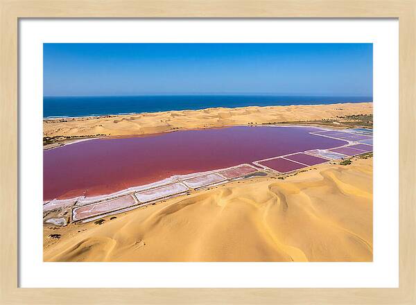 Lac Rose From Above