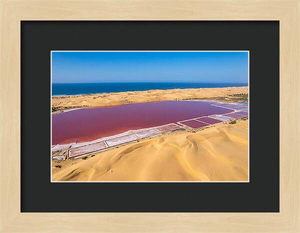 Lac Rose From Above