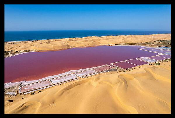 Lac Rose From Above