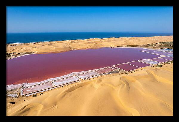 Lac Rose From Above