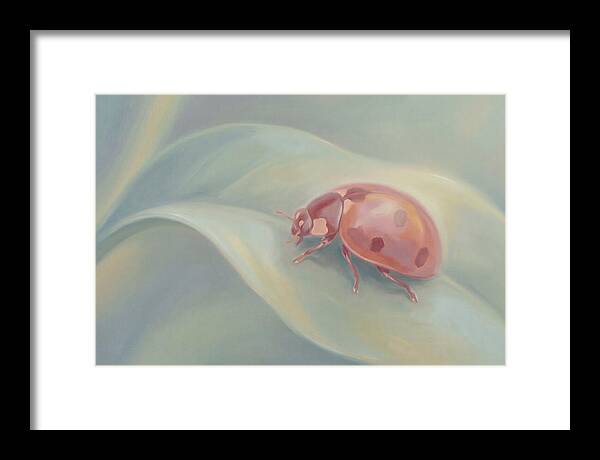 Ladybug On A Leaf