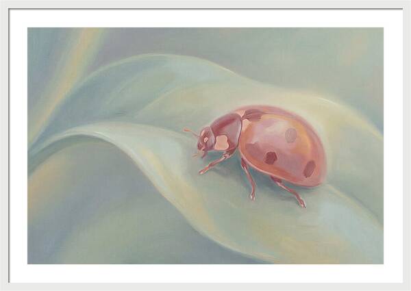 Ladybug On A Leaf