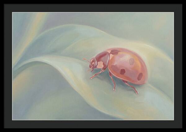 Ladybug On A Leaf