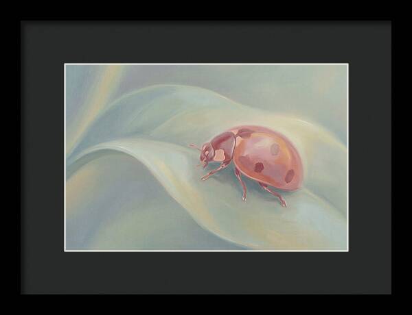 Ladybug On A Leaf