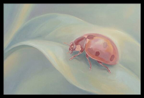 Ladybug On A Leaf