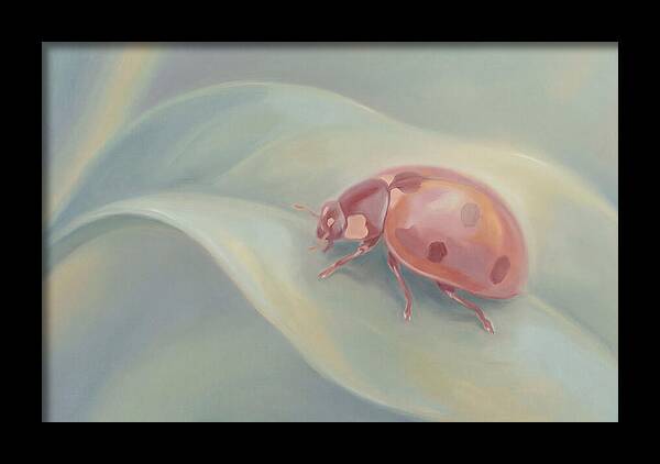 Ladybug On A Leaf