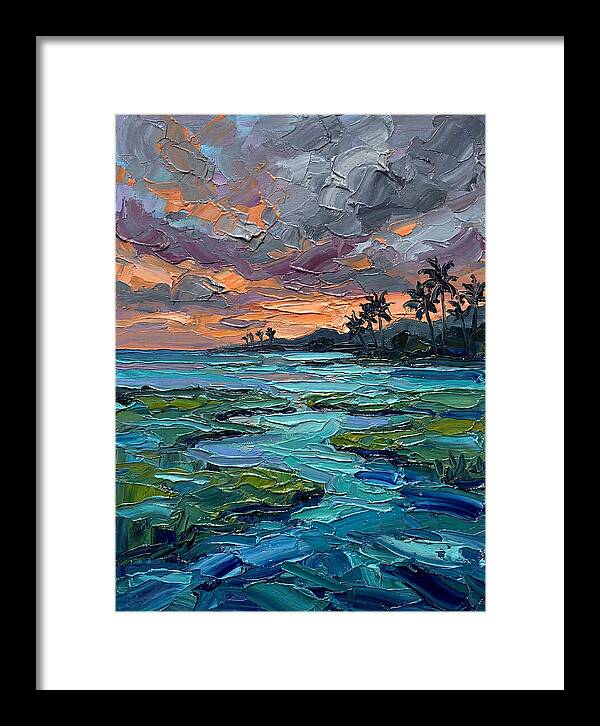 Lagoon Landscape At Dusk