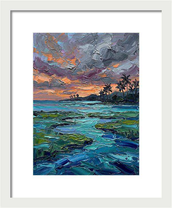 Lagoon Landscape At Dusk