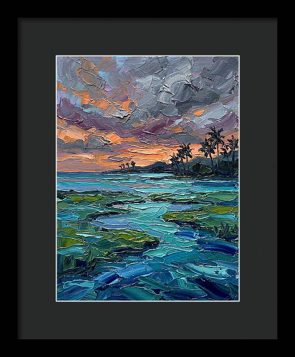 Lagoon Landscape At Dusk