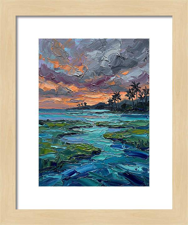 Lagoon Landscape At Dusk