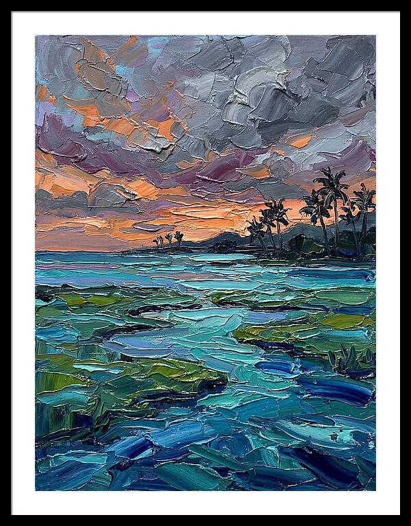Lagoon Landscape At Dusk