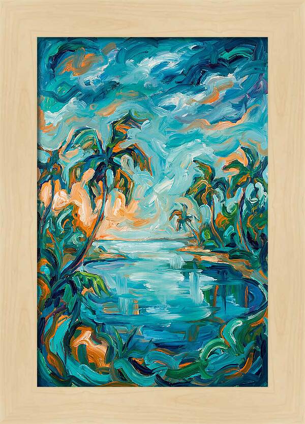Lagoon Landscape Serenity