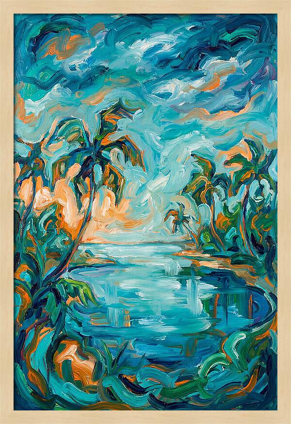 Lagoon Landscape Serenity