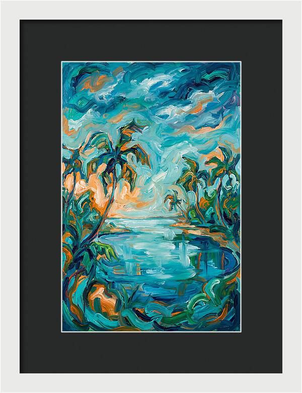 Lagoon Landscape Serenity