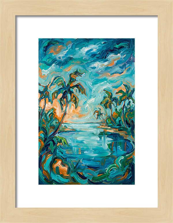 Lagoon Landscape Serenity