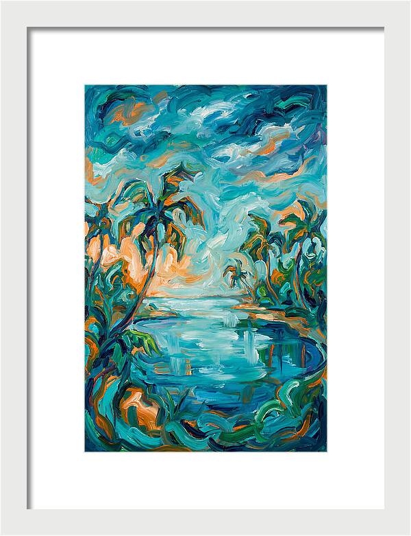Lagoon Landscape Serenity