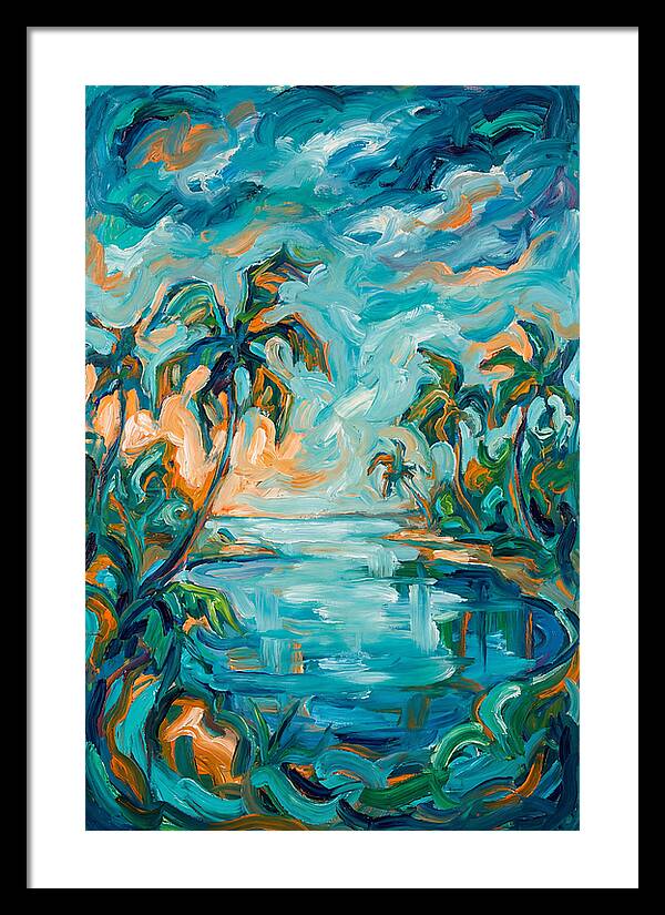 Lagoon Landscape Serenity