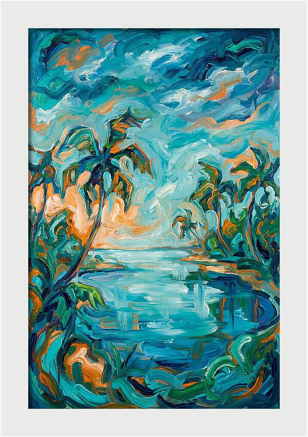 Lagoon Landscape Serenity