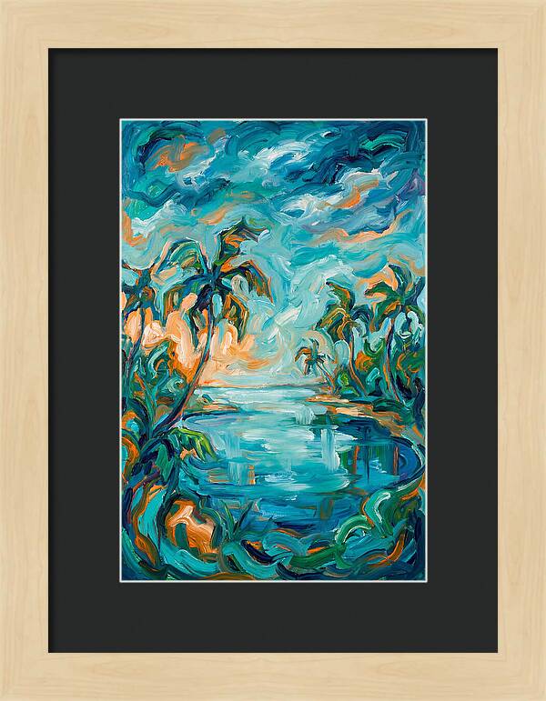 Lagoon Landscape Serenity