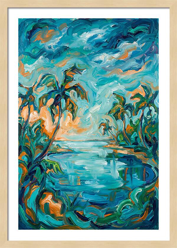 Lagoon Landscape Serenity