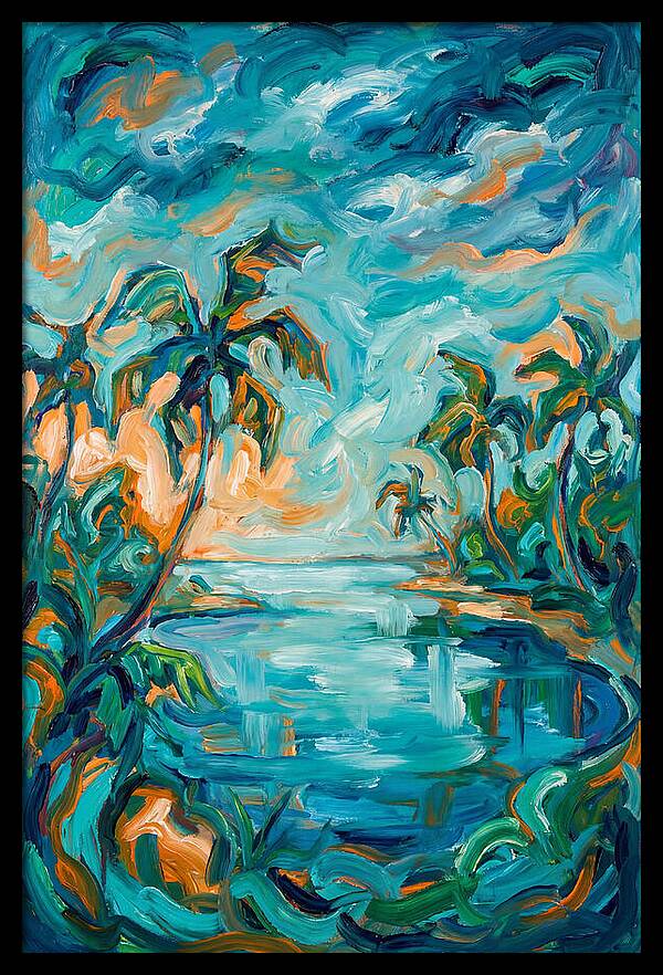 Lagoon Landscape Serenity