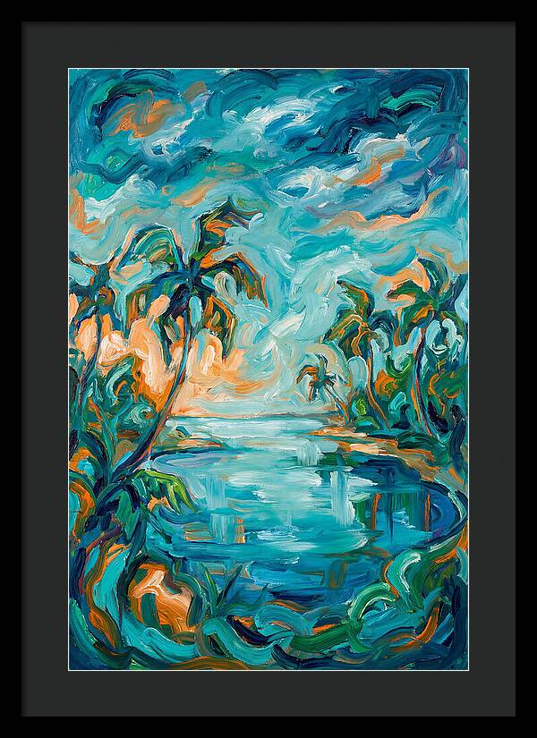 Lagoon Landscape Serenity