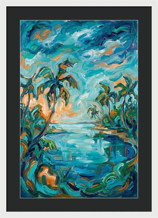 Lagoon Landscape Serenity