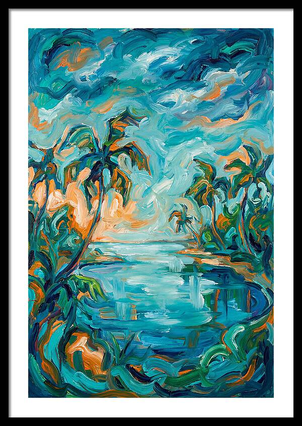 Lagoon Landscape Serenity