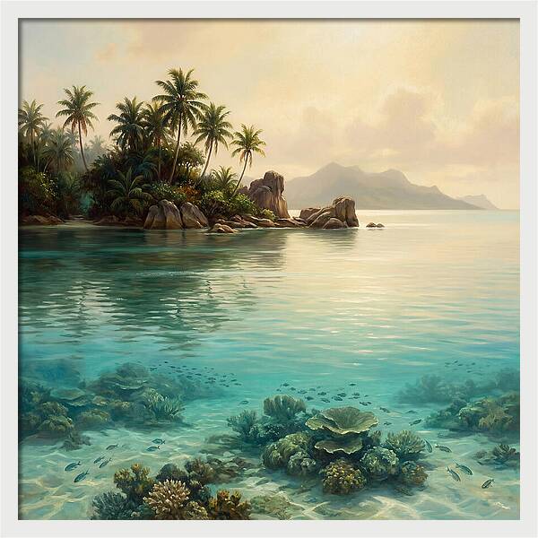 Lagoon Serenity At Dusk