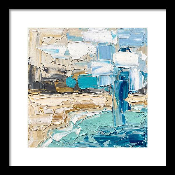 Lagoon Serenity In Palette Knife