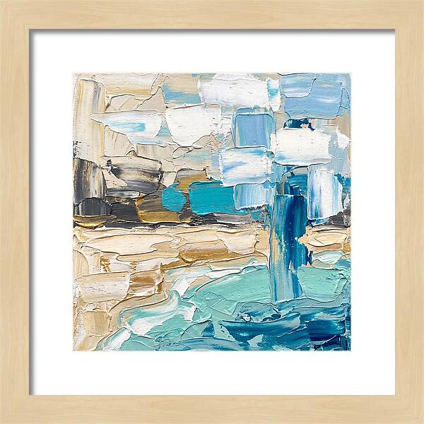 Lagoon Serenity In Palette Knife